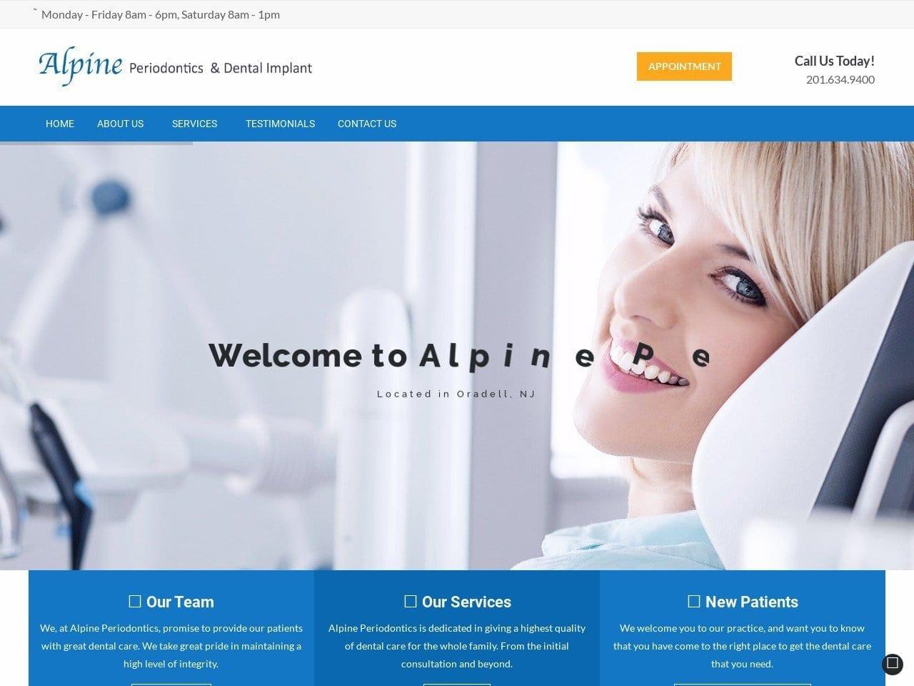 Alpine Periodontics & Dental Implants screenshot