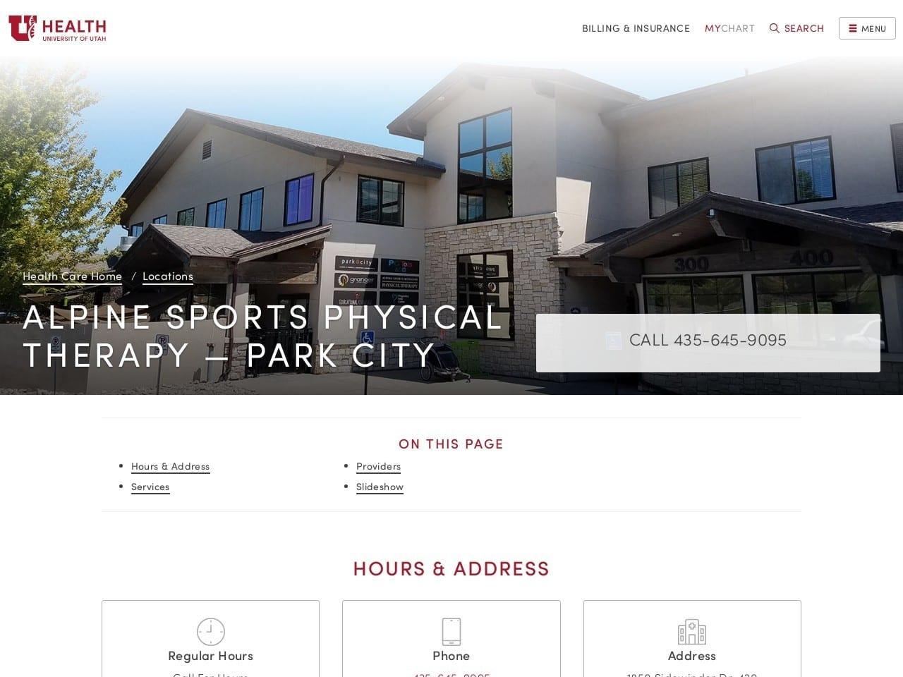 Alpine Sports Medicine