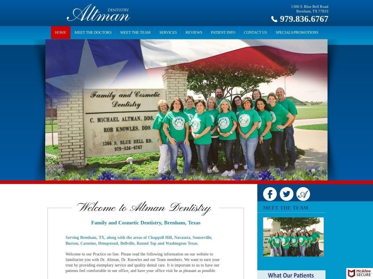 Altman Dentist screenshot