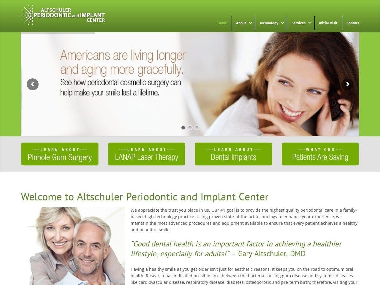 Altschuler Periodontic screenshot