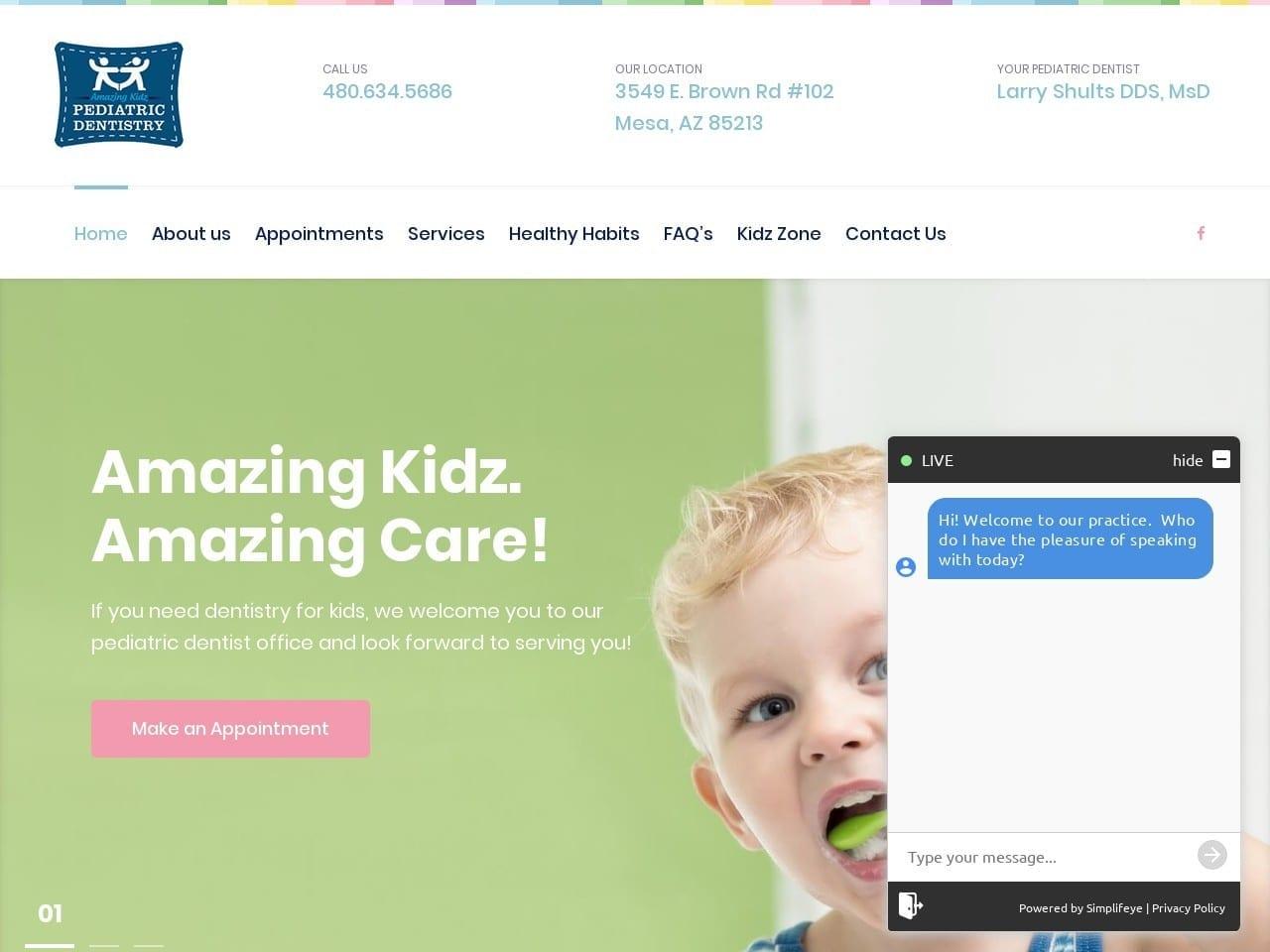 Amazing Kidz Pediatric Dentist screenshot