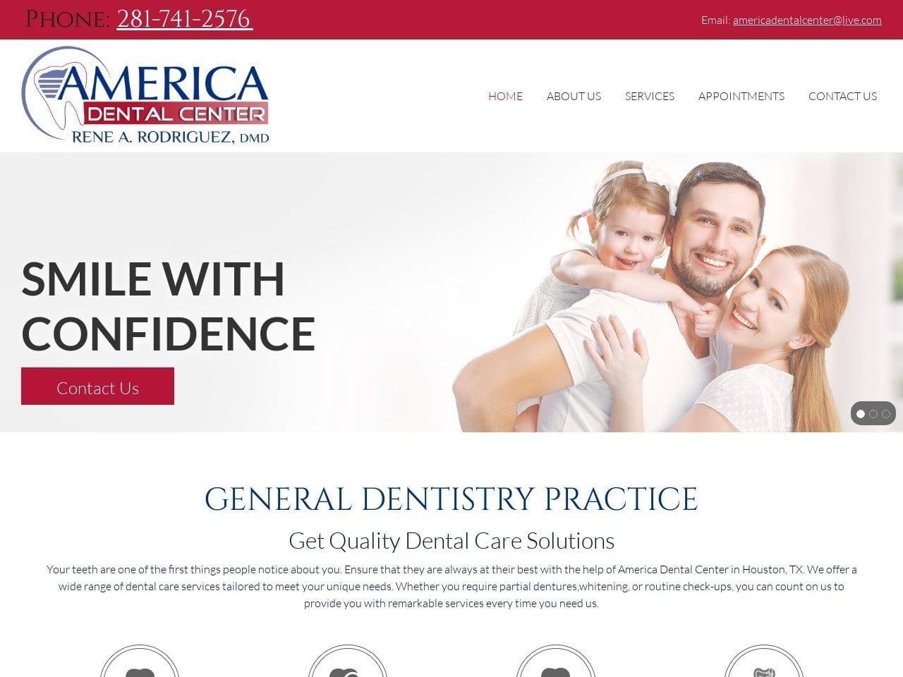 America Dental Center screenshot