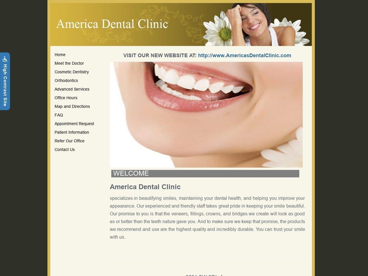 America Dental Clinic screenshot