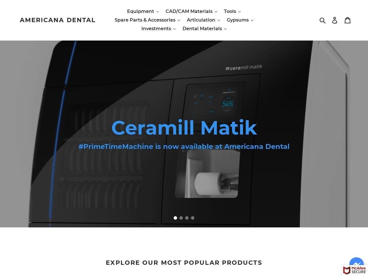 Americana Dental screenshot