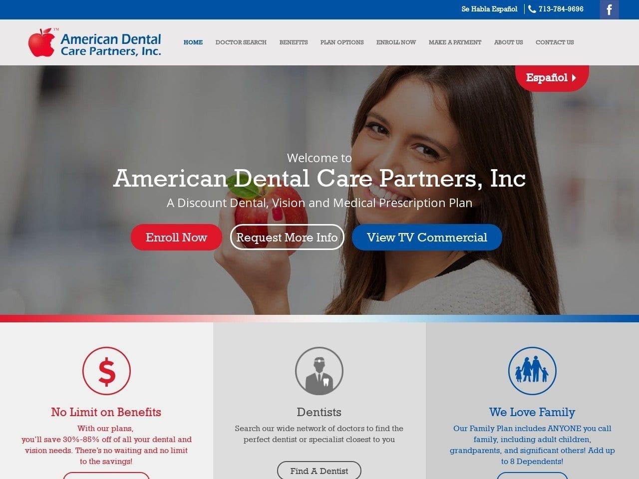 American Dental Care Inc screenshot