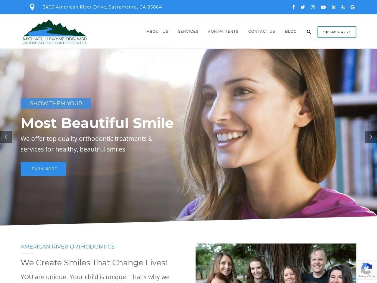 American River Orthodontics screenshot