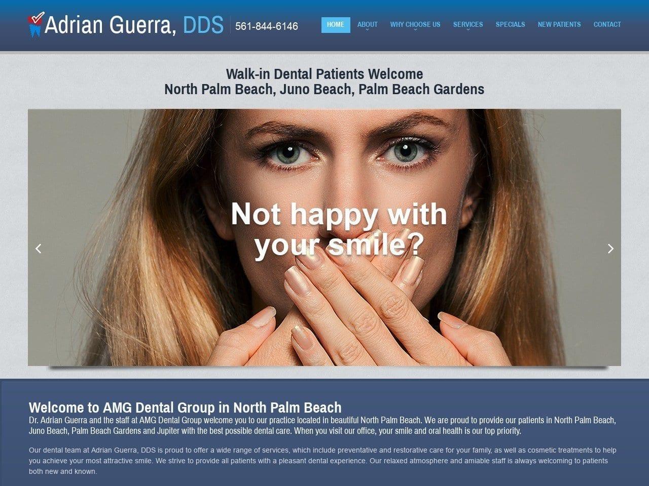 Dr. Adrian Guerra DDS screenshot