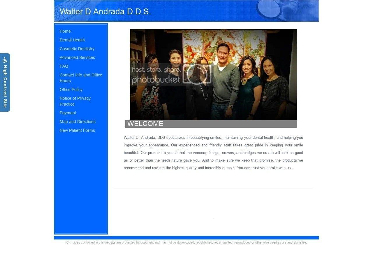 Dr. Walter D. Andrada DDS screenshot
