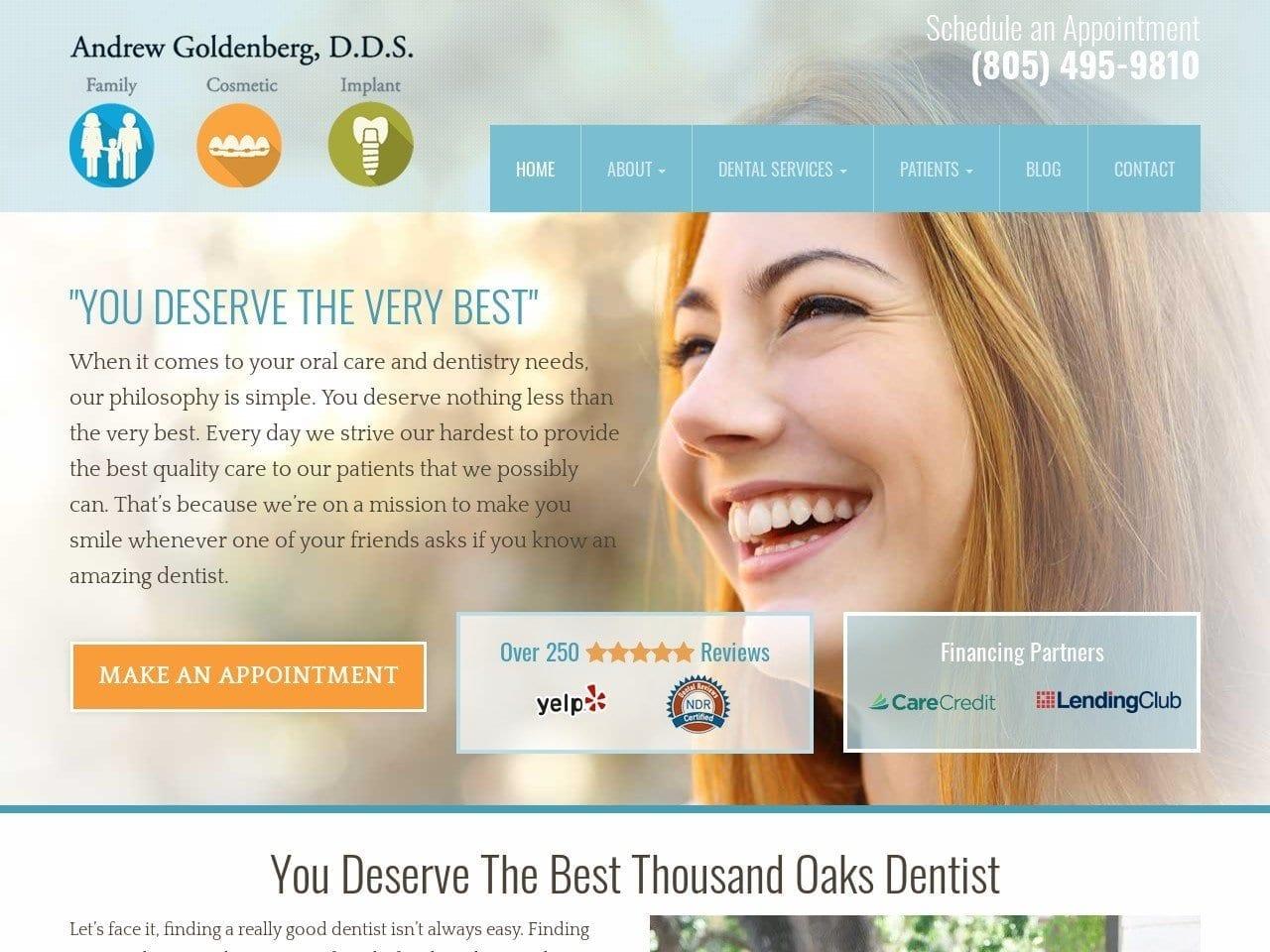 Andrew Goldenberg D.D.S. screenshot