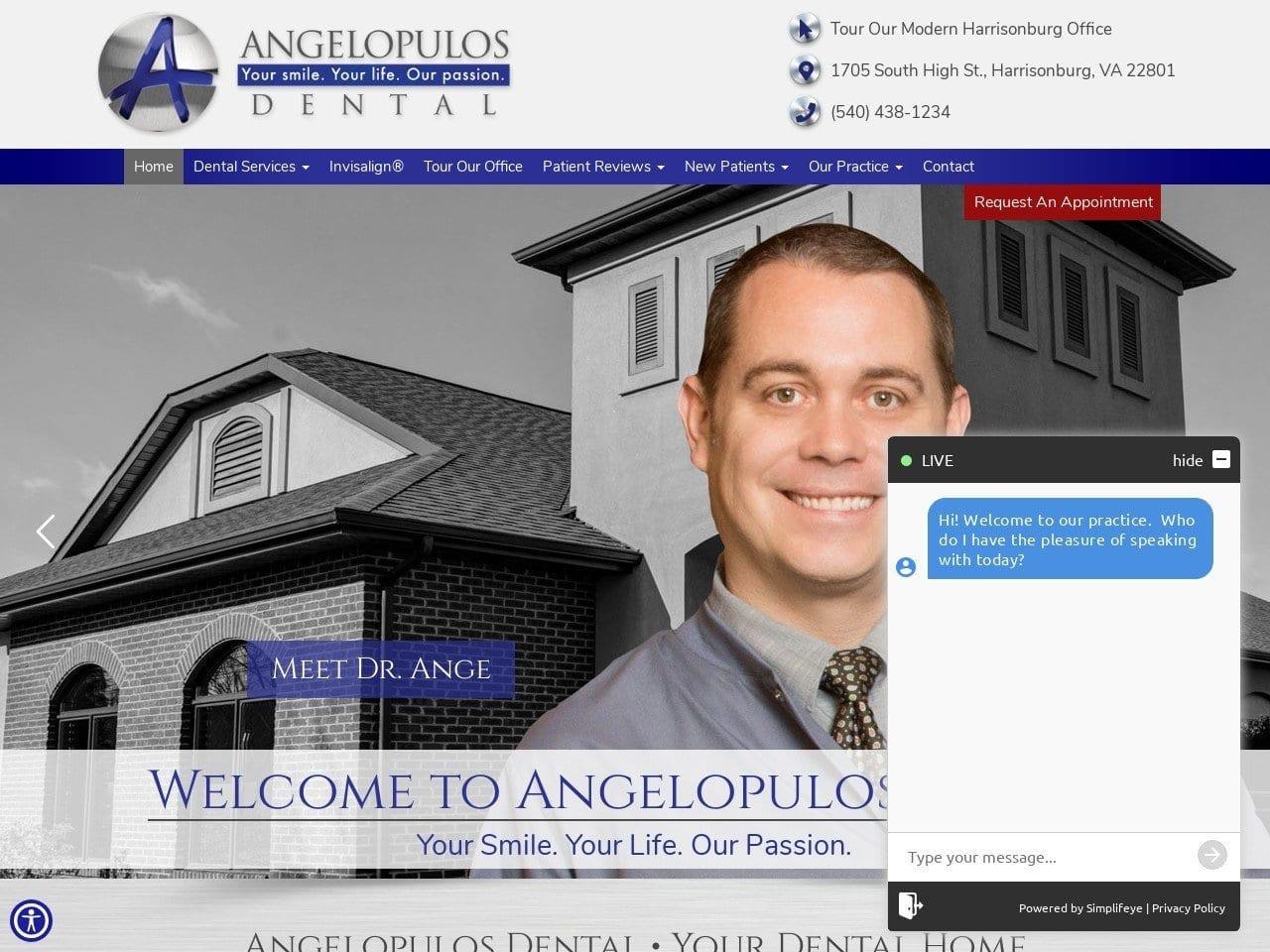 Angelopulos Dental screenshot