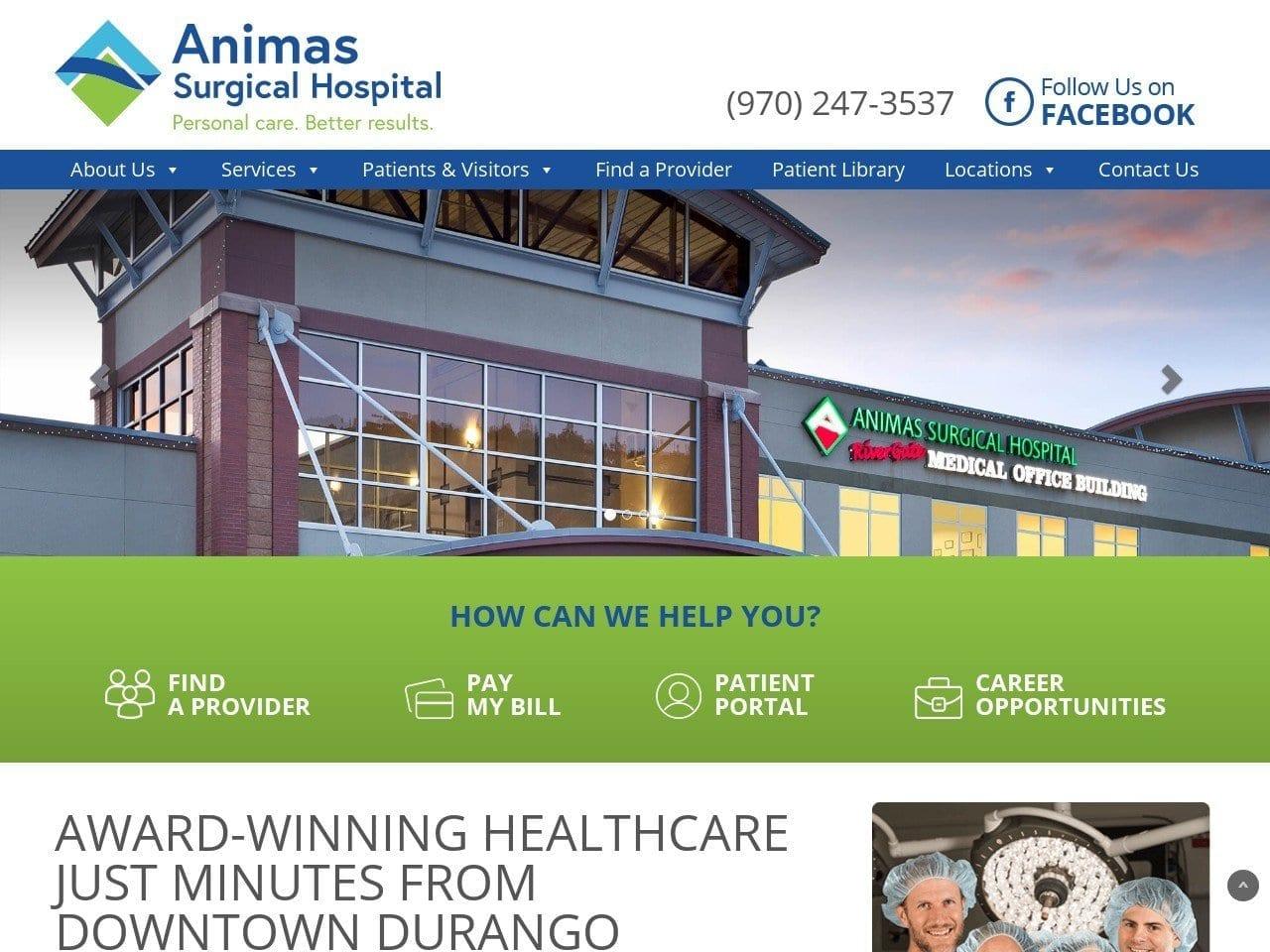 Animas Pediatric Dental Group screenshot