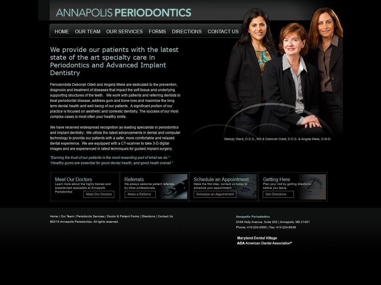 Annapolis Periodontics screenshot