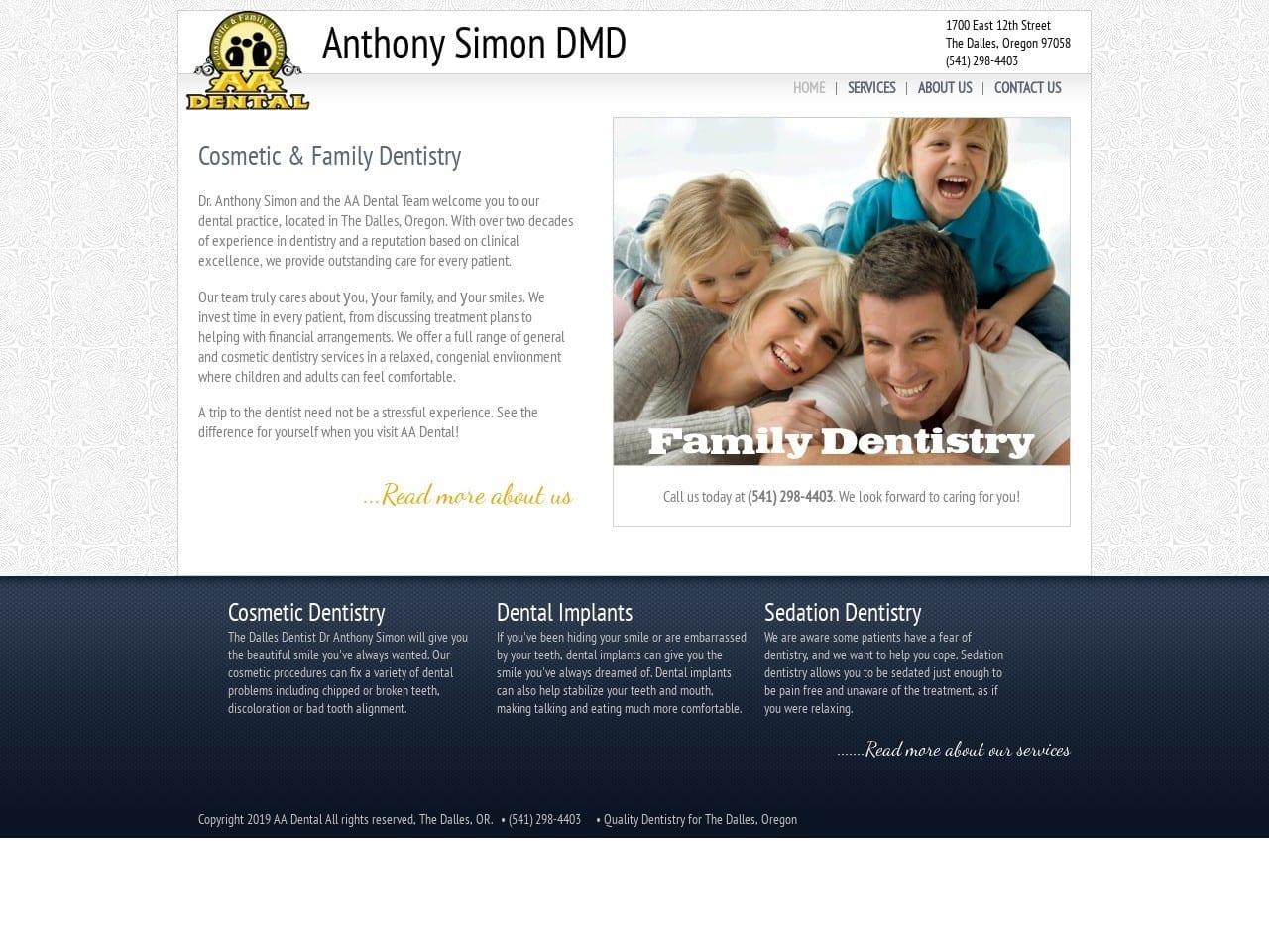 Dr.Anthony Simon DMD screenshot