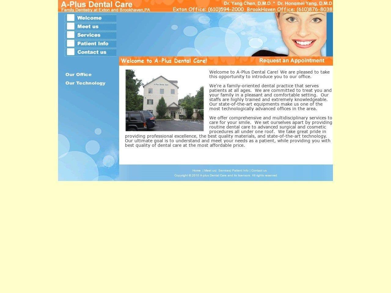 A-Plus Dental Care screenshot