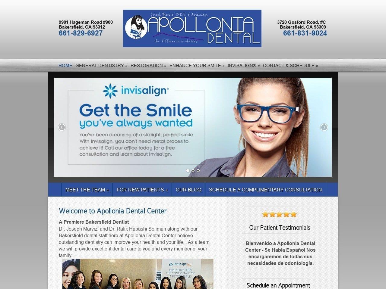 Apollonia Dental screenshot