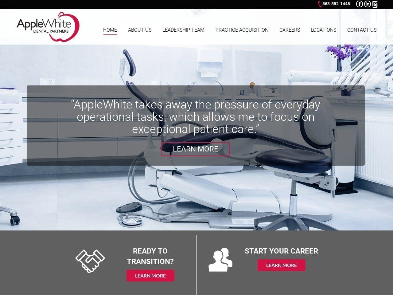 AppleWhite Dental Partners screenshot
