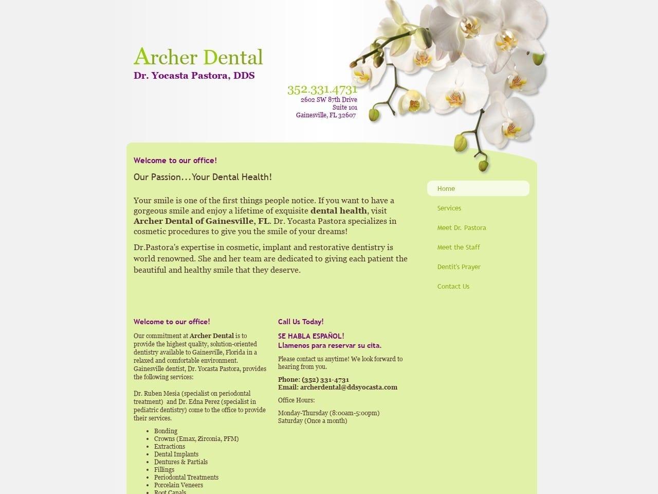 Archer Dental screenshot