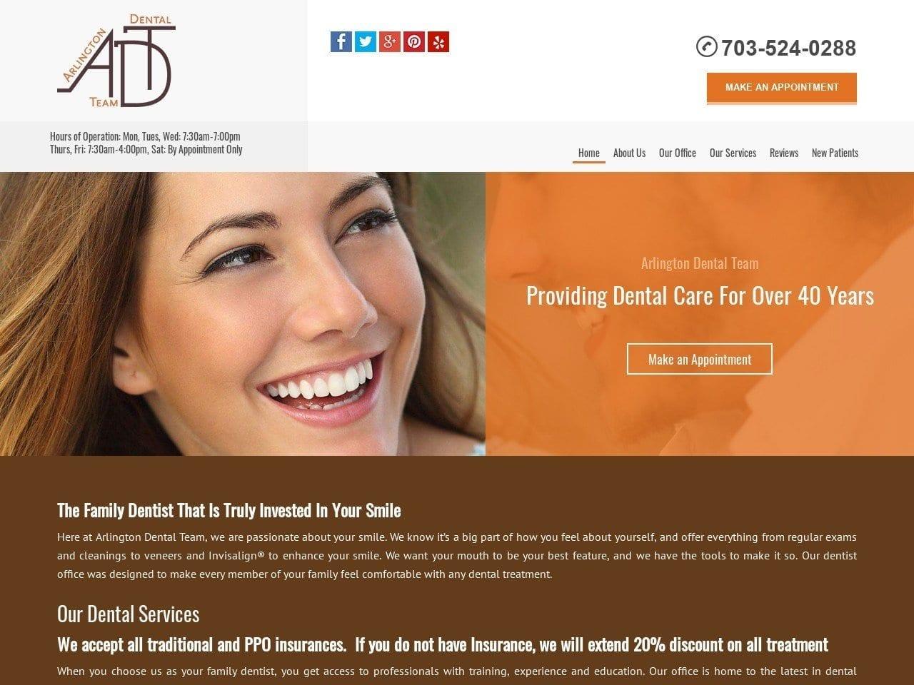 Arlington Dental Team screenshot