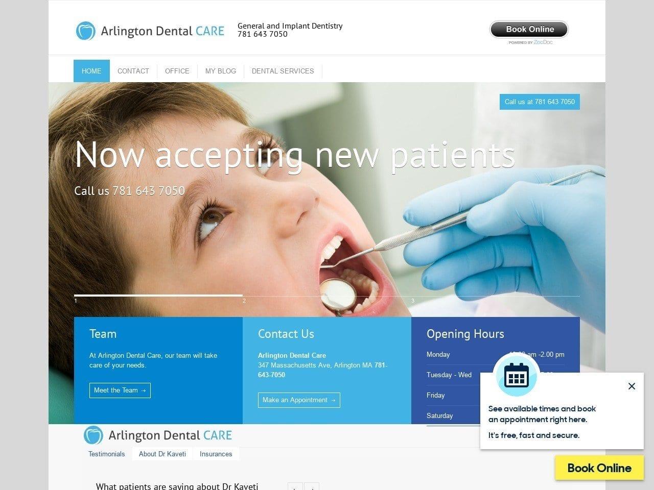 Arlington Dental Care screenshot