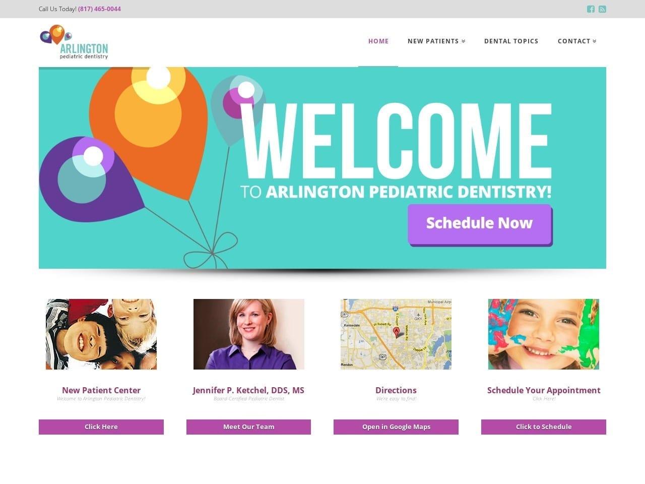 Arlington Pediatric Dentist screenshot