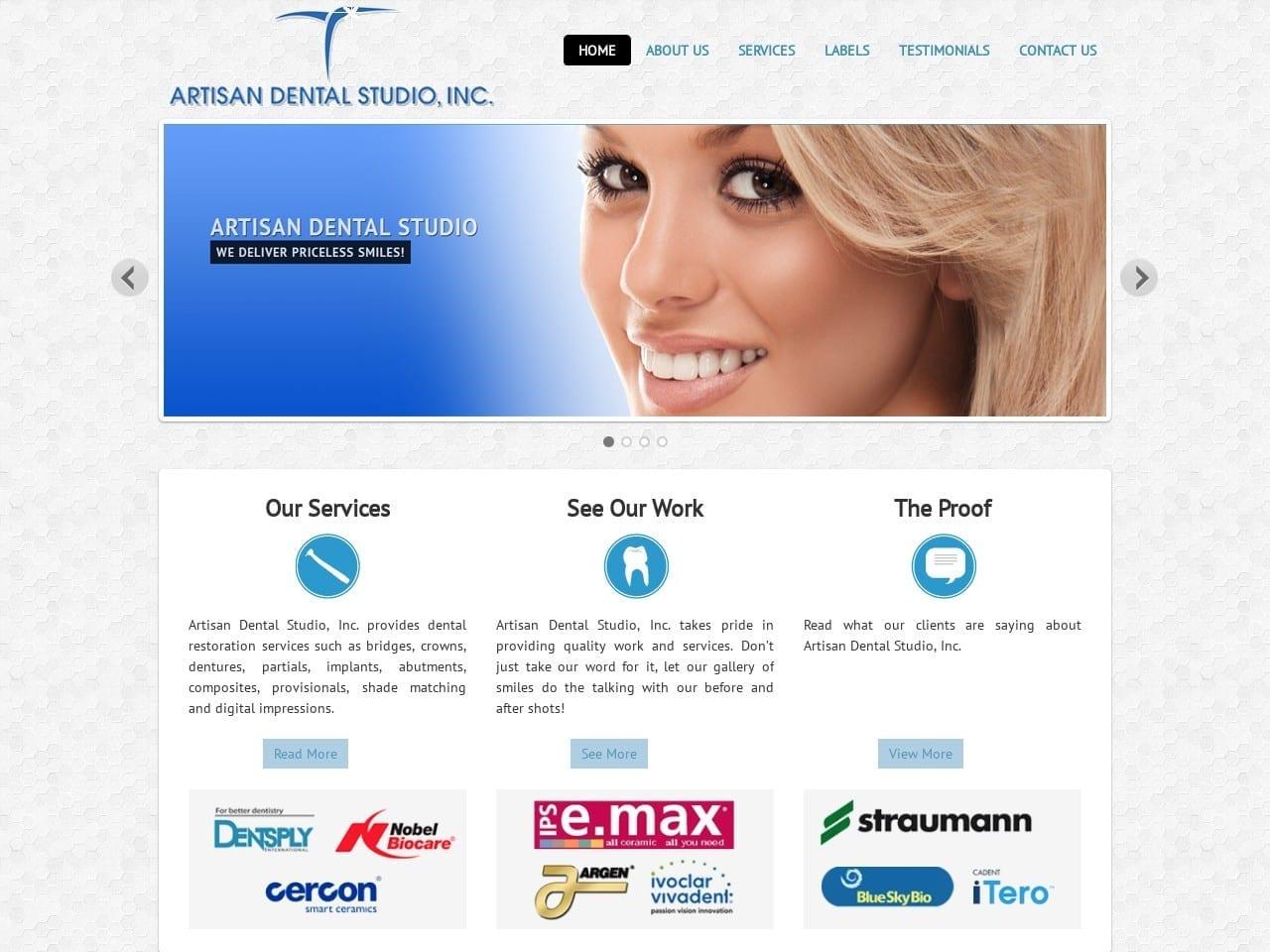 Artisan Dental Studio screenshot