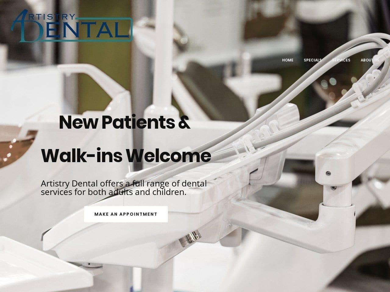 Artistry Dental screenshot