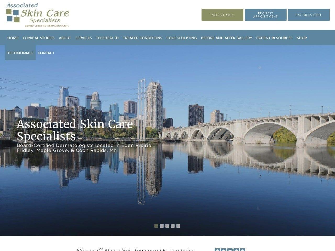 Associated Skin Care Specialists screenshot