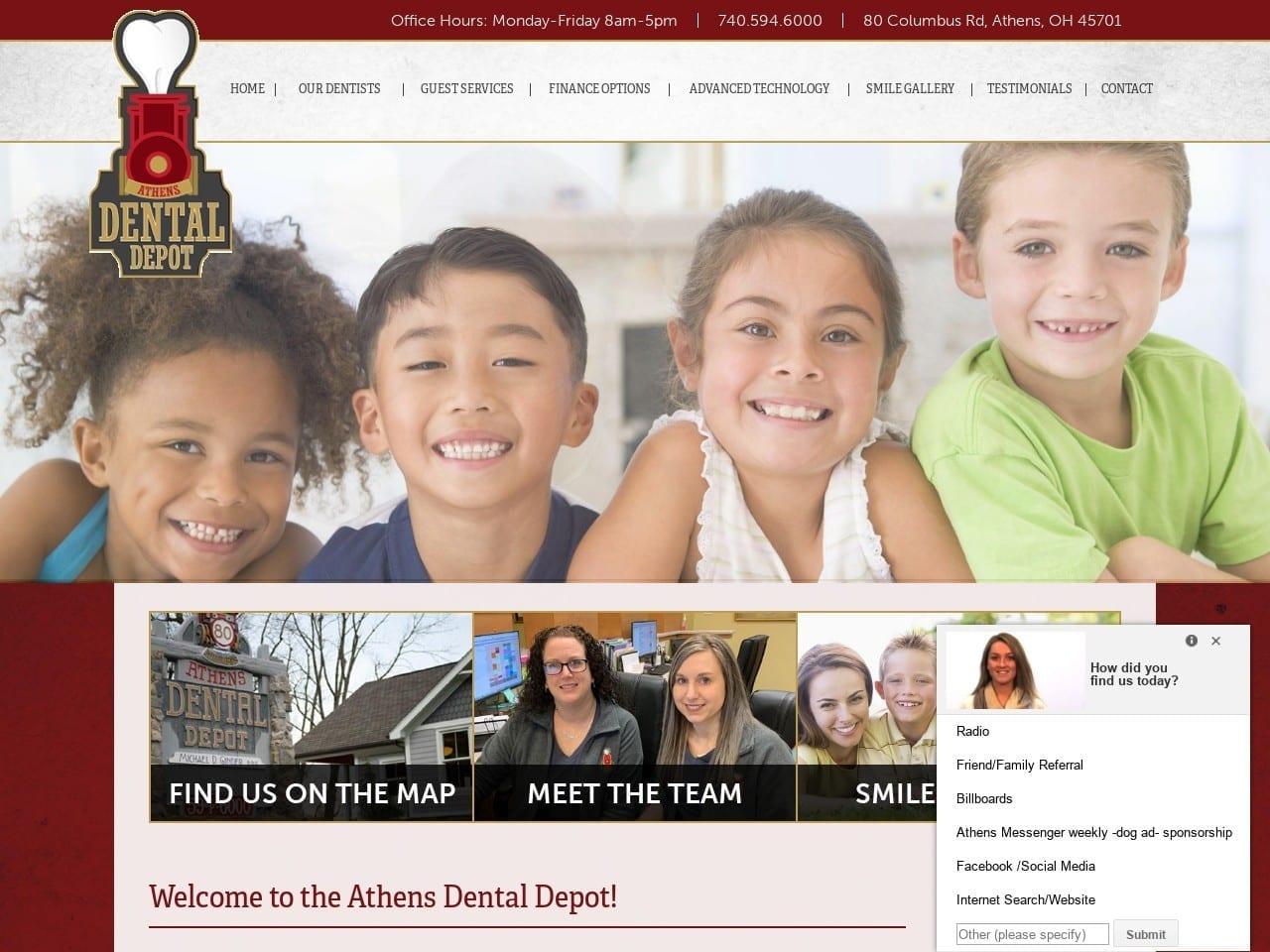 Athens Dental Depot screenshot