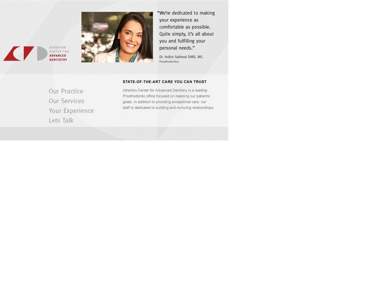 Atherton Center for Advanced Dentristry