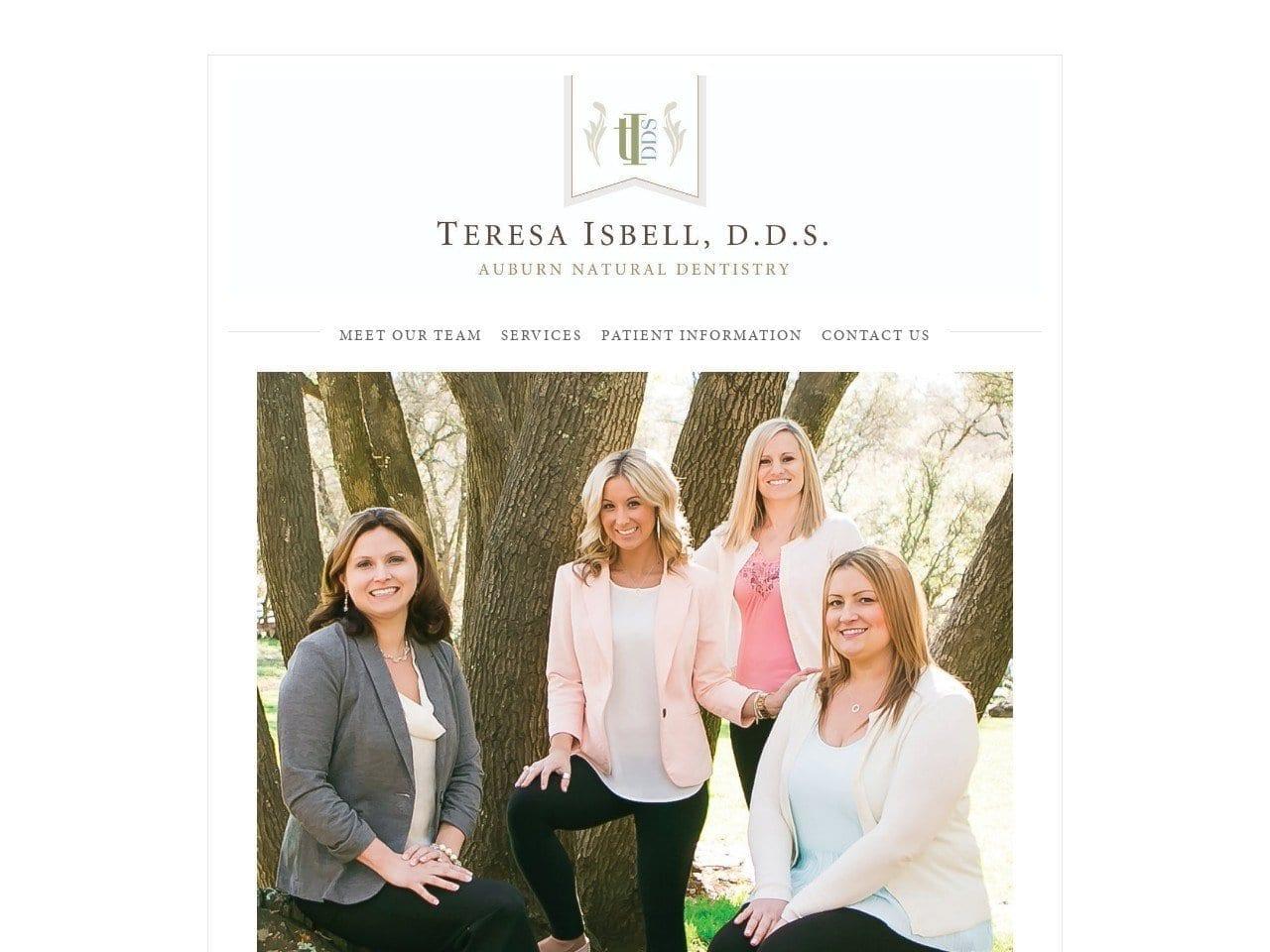 Dr. Teresa Isbell DDS screenshot