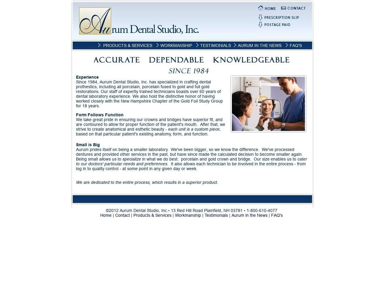 Aurum Dental Studio Inc