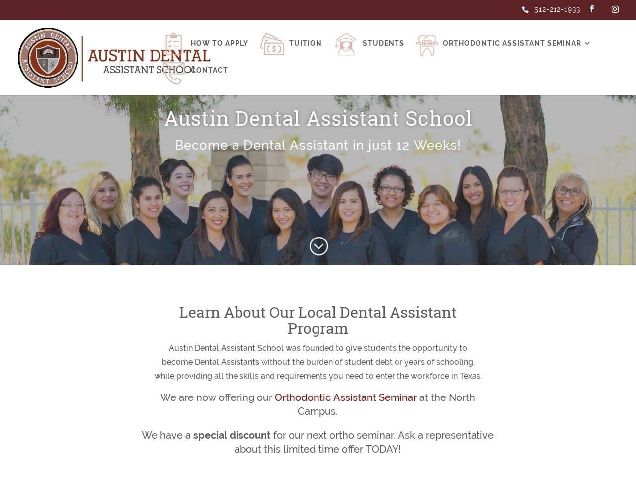 Austin Dental Assistant School screenshot