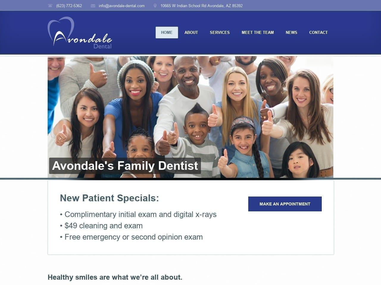 Avondale Dental screenshot