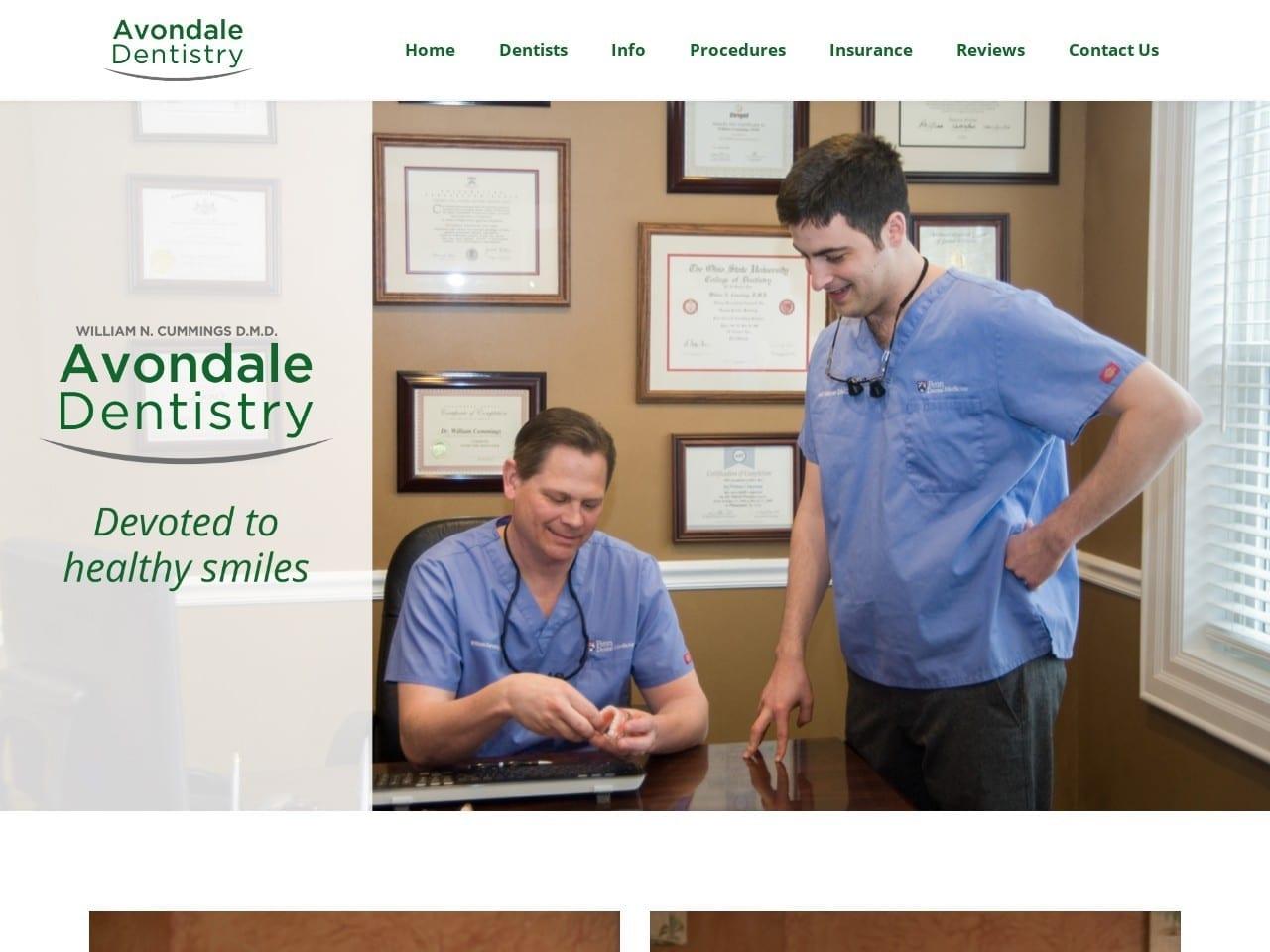 Avondale Family & Cosmetic Dentistry screenshot