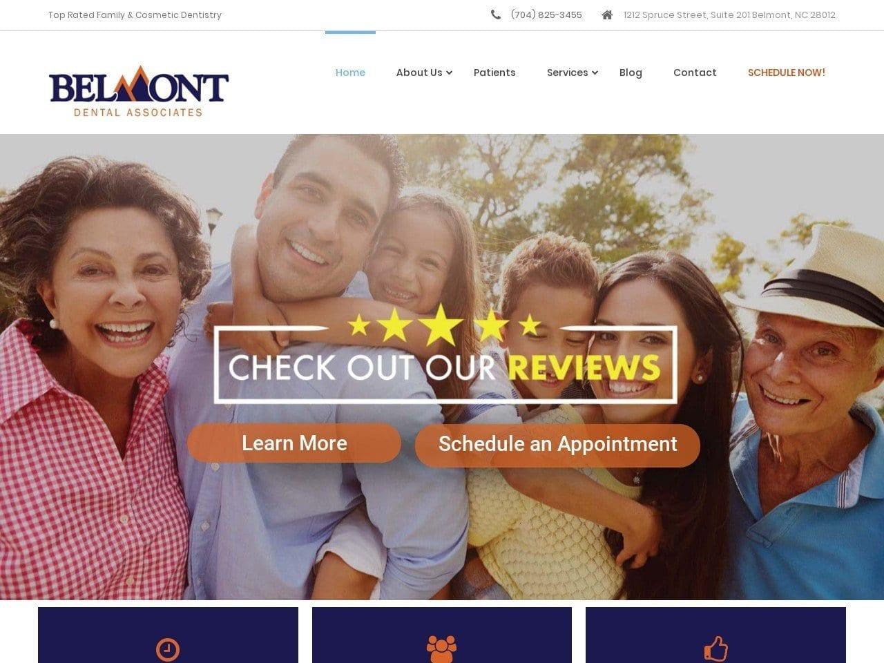 Belmont Dental Associates screenshot