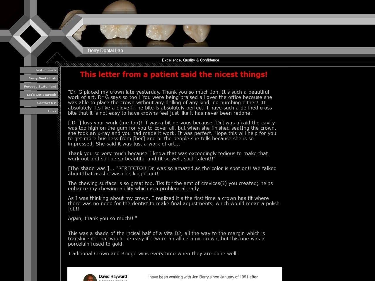 Berry Dental screenshot
