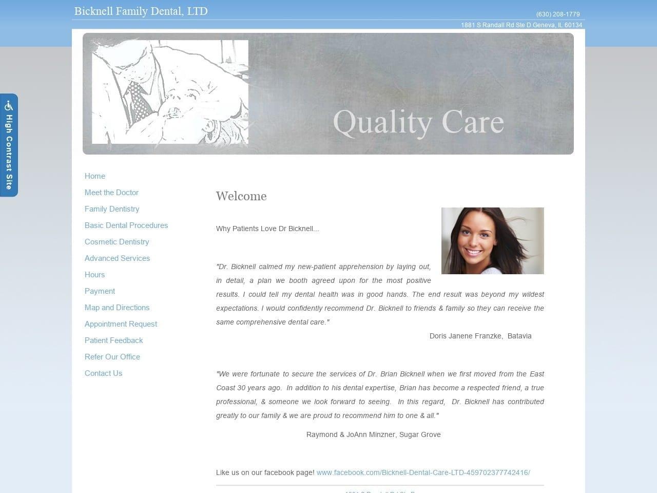 Bicknell Dental Care Bicknell Brian K DDS