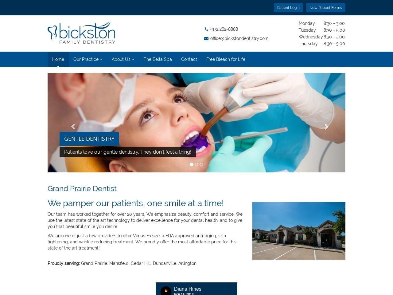 Bickston Dentistry screenshot