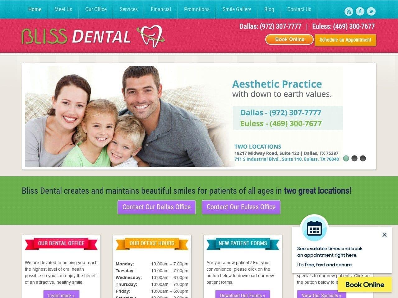 Bliss Dental screenshot