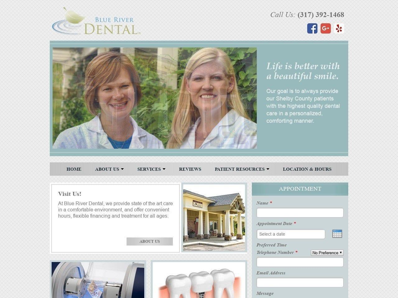 Blue River Dental Care screenshot