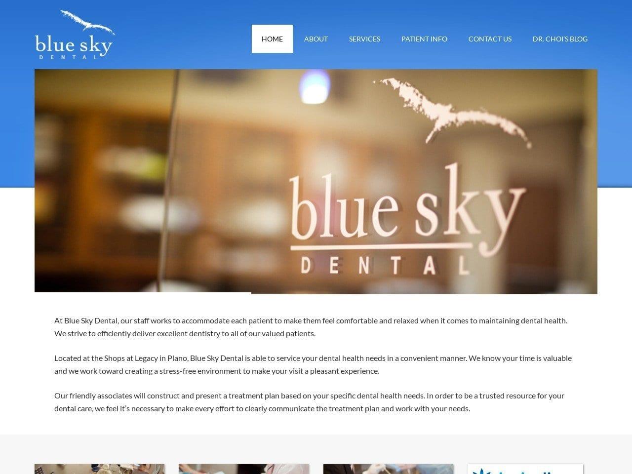 Blue Sky Dental screenshot