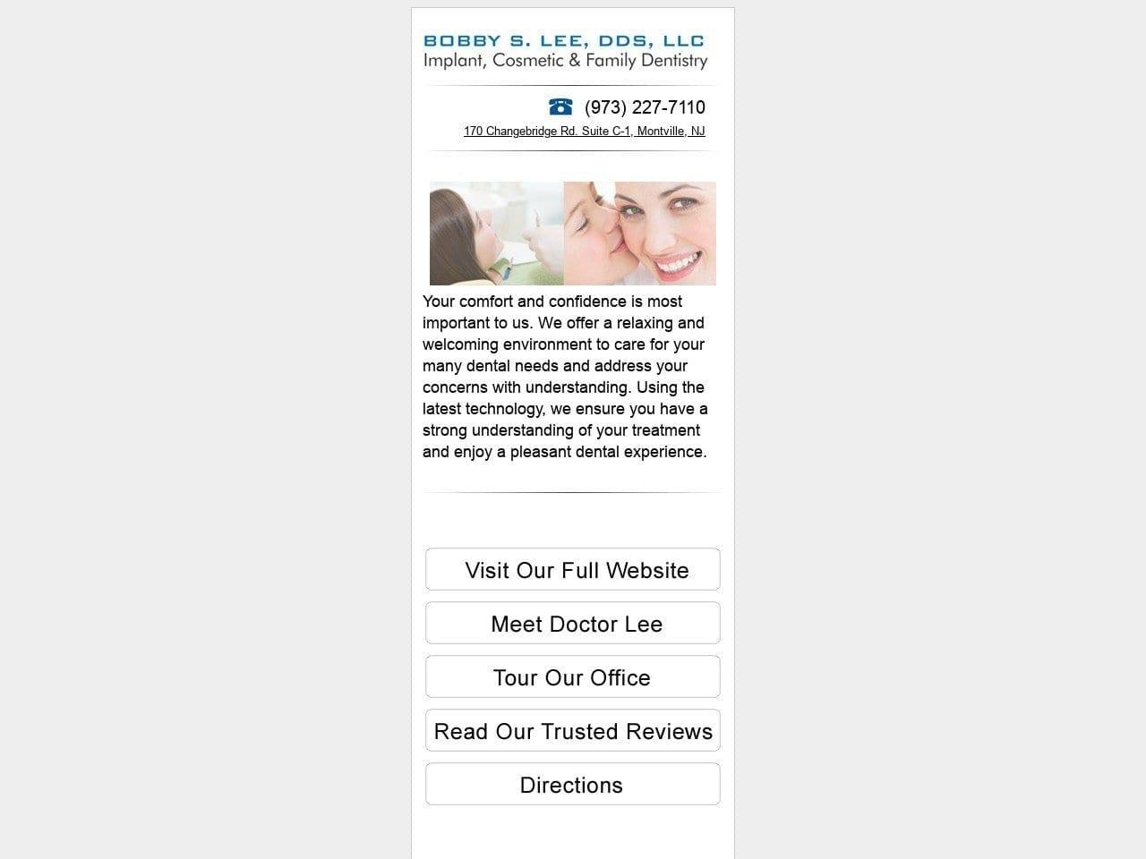 Bobby S. Lee DDS screenshot