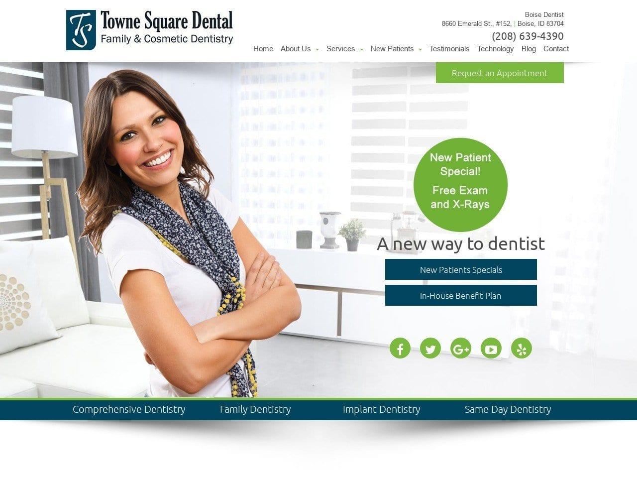 Boise Towne Square Dental screenshot