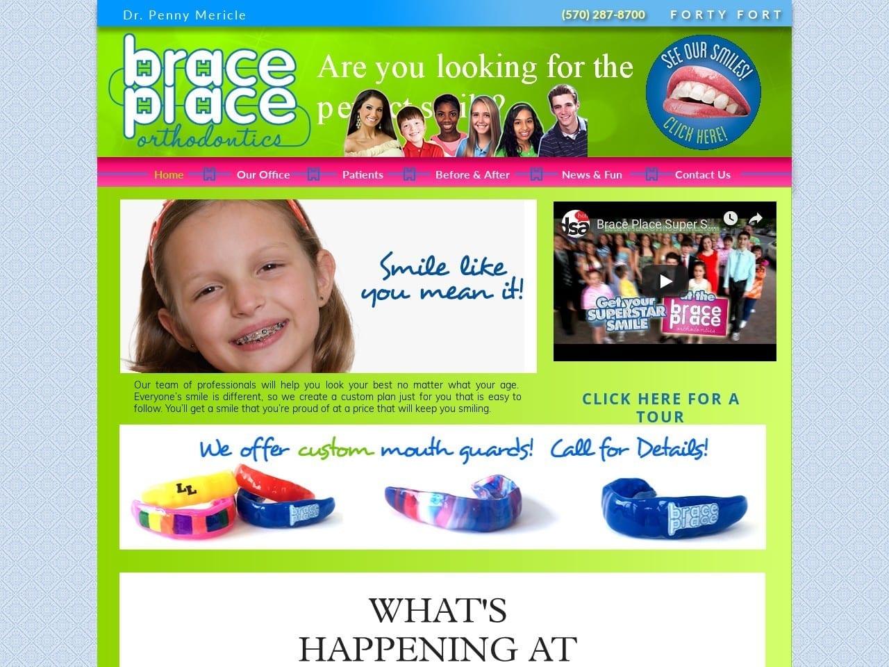 Brace Place Orthodontics Mericle Penny M DDS