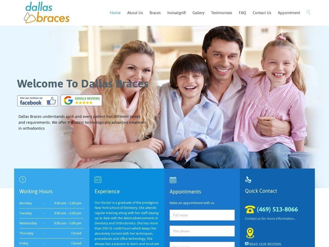 Orthodontist Dallas screenshot