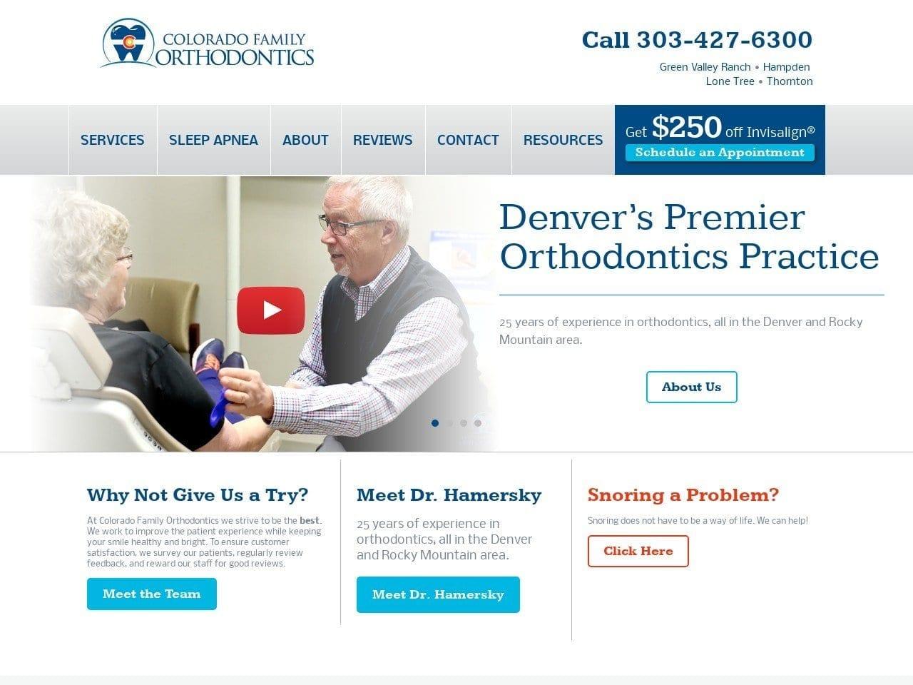 Paul A. Hamersky DDS MS screenshot
