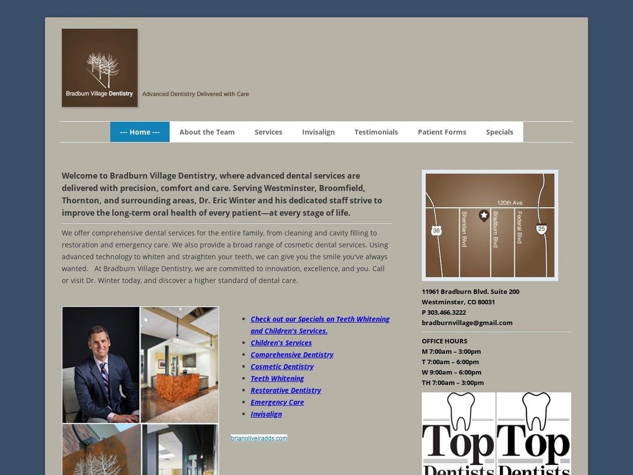 Bradburn Village Dentist screenshot