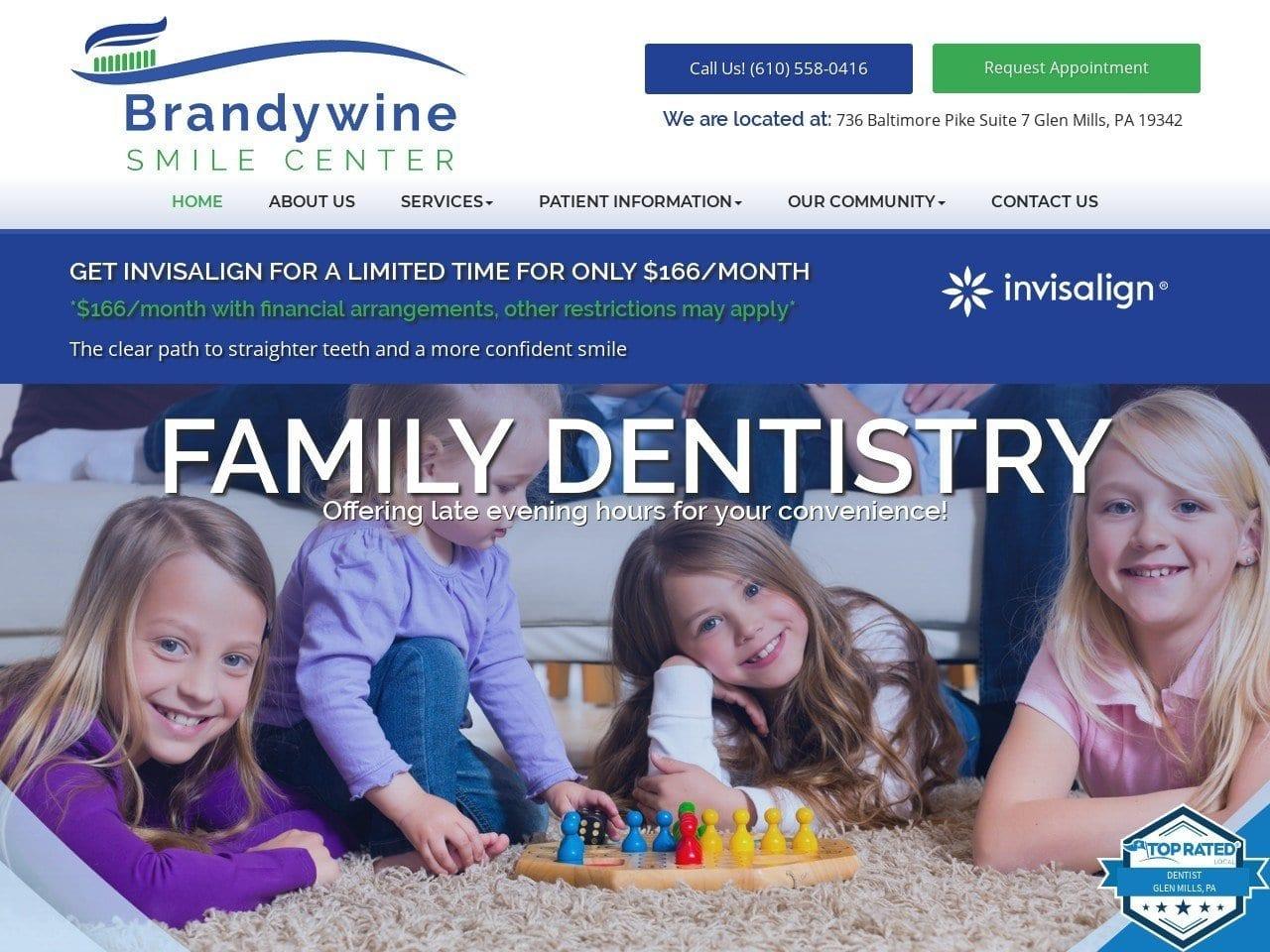 Brandywine Smile Center screenshot