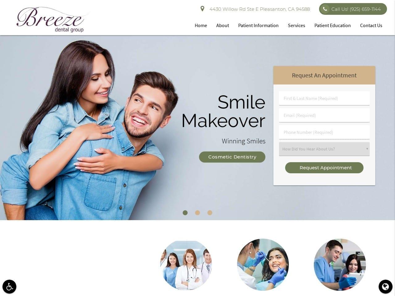 Breeze Dental Group screenshot