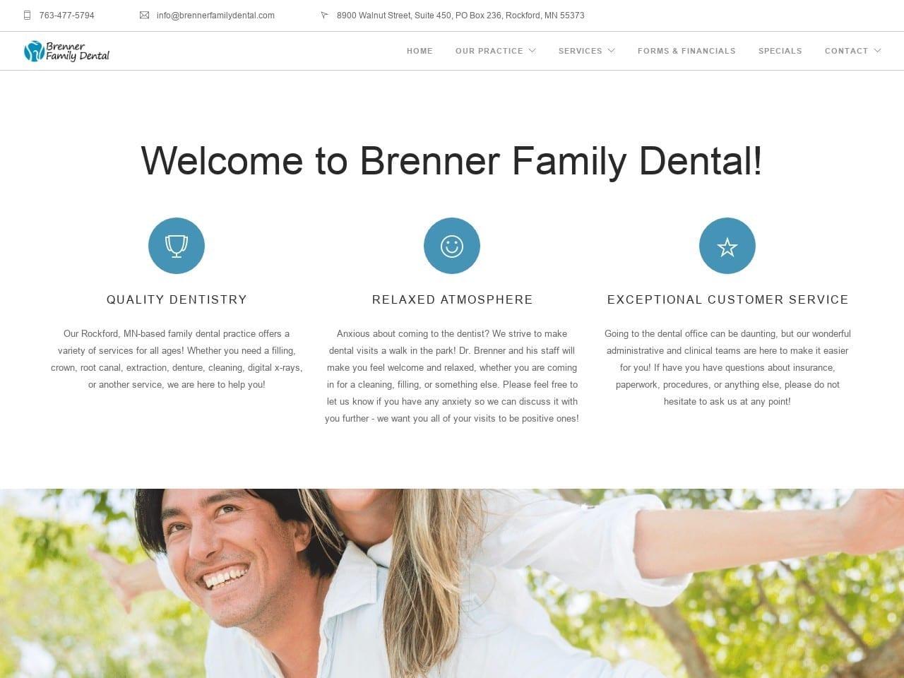 Brenner Family Dental screenshot